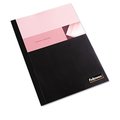 Fellowes Fellowes 5256801 Thermal Binding System Covers- 3/4&quot; Cap- 11-1/8 x 9-3/4- Clear/Black- 10/Pk 5256801